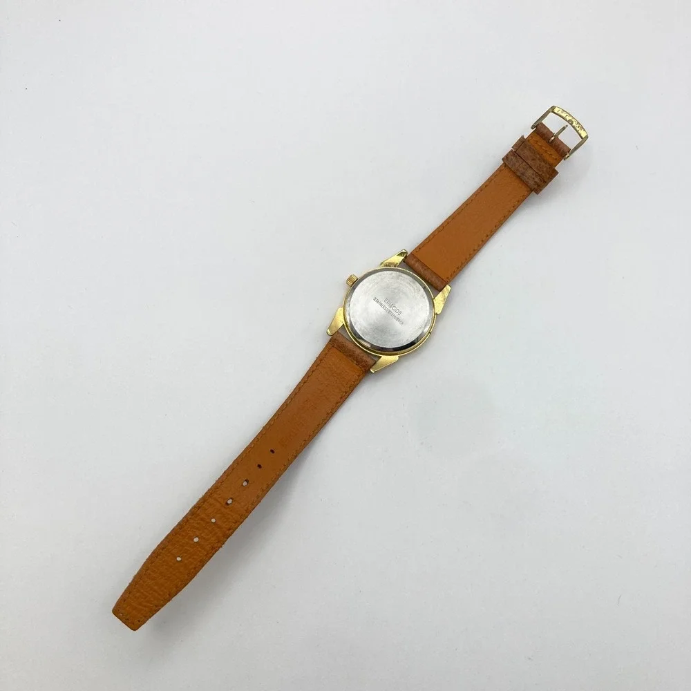 Vintage Episode Women's Watch 32mm Gold Tone Faux Skeleton New Battery 8